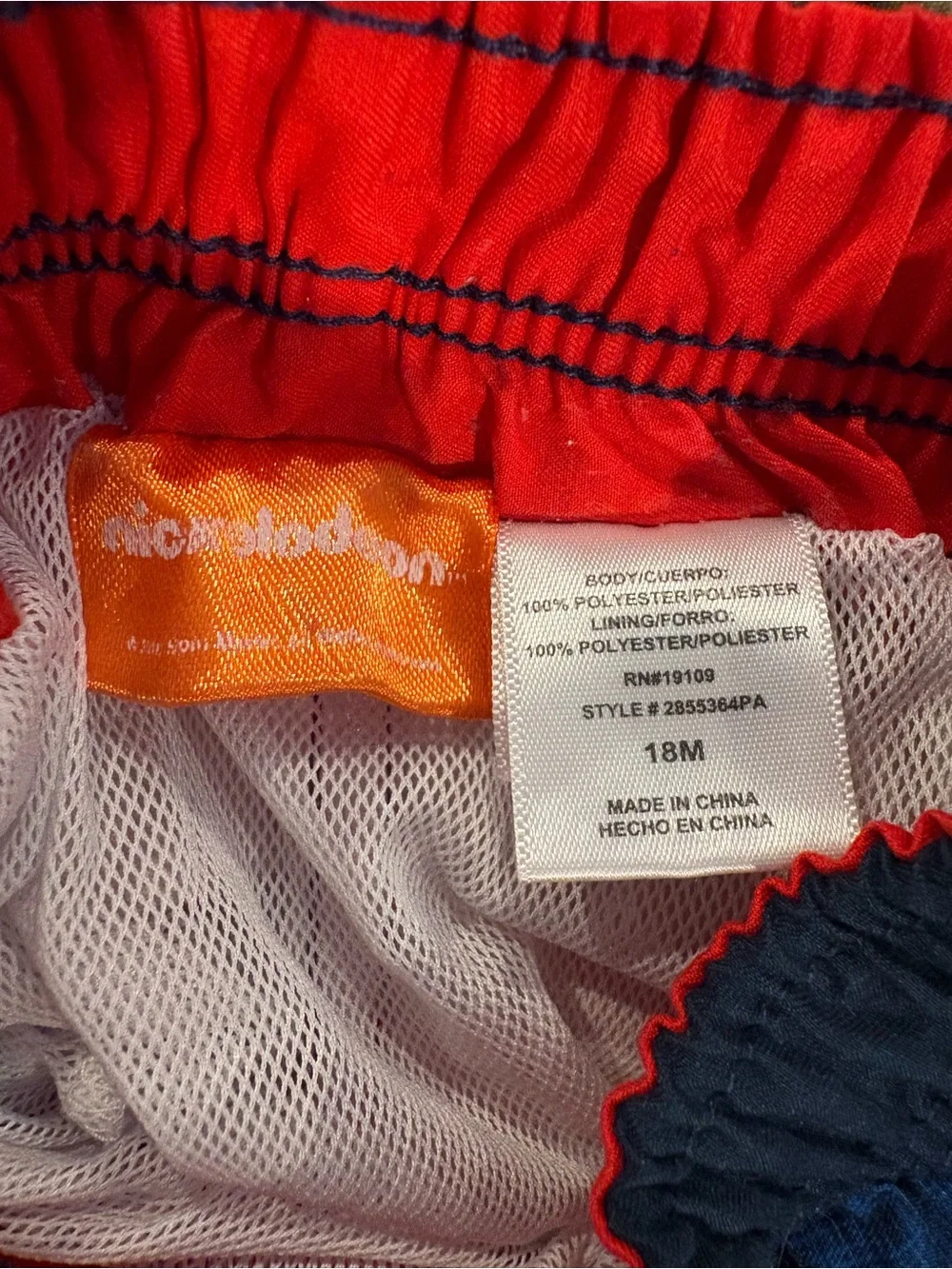 Nickelodeon swim trunks